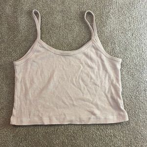 brandy melville pink crop top